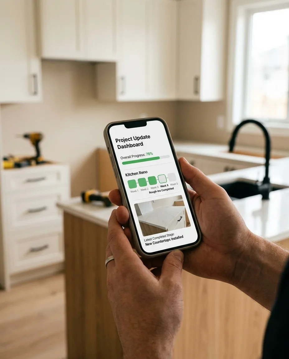 Daily progress updates