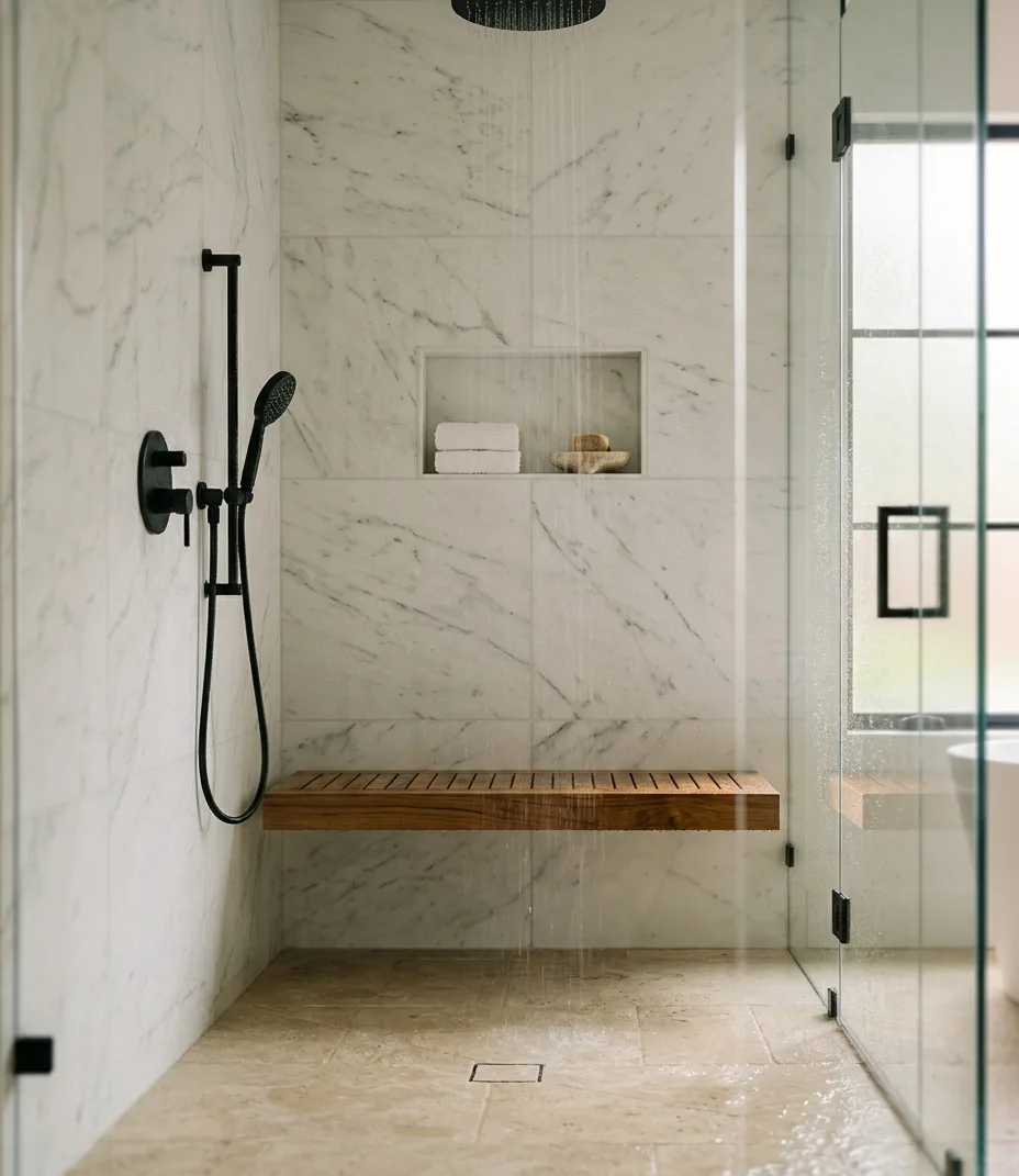 Walk-In Shower detail