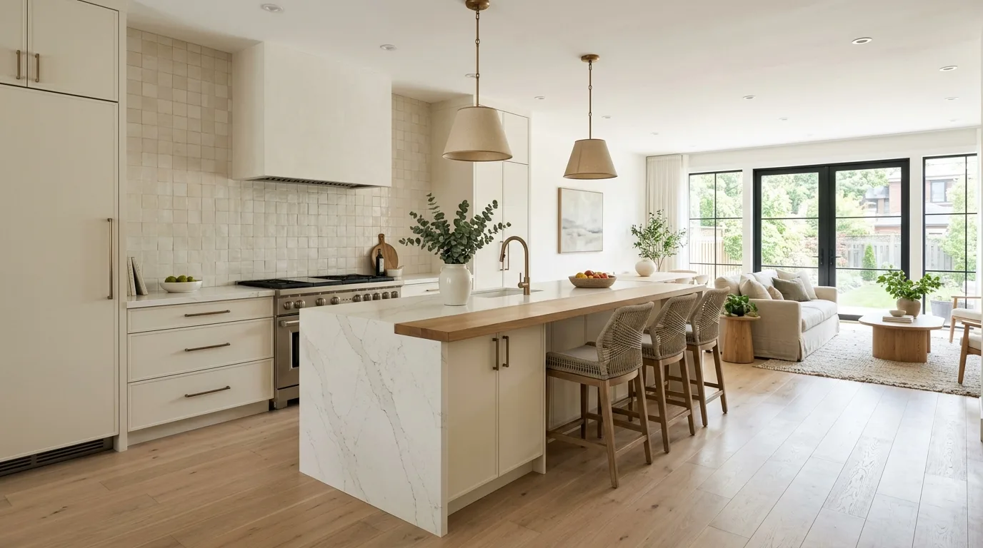 Open Concept Kitchen