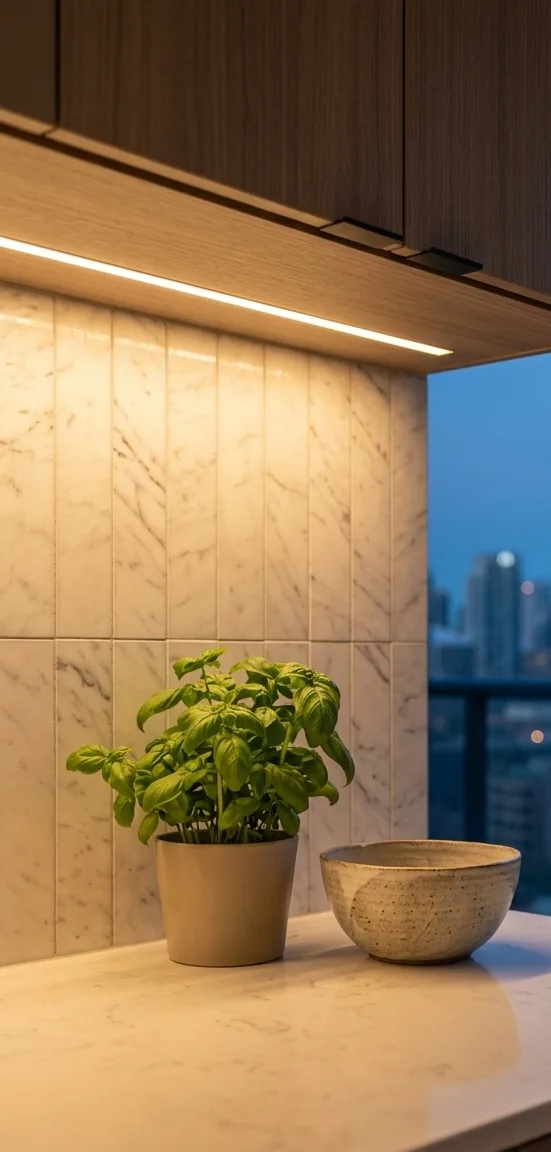 Under-Cabinet Lighting detail