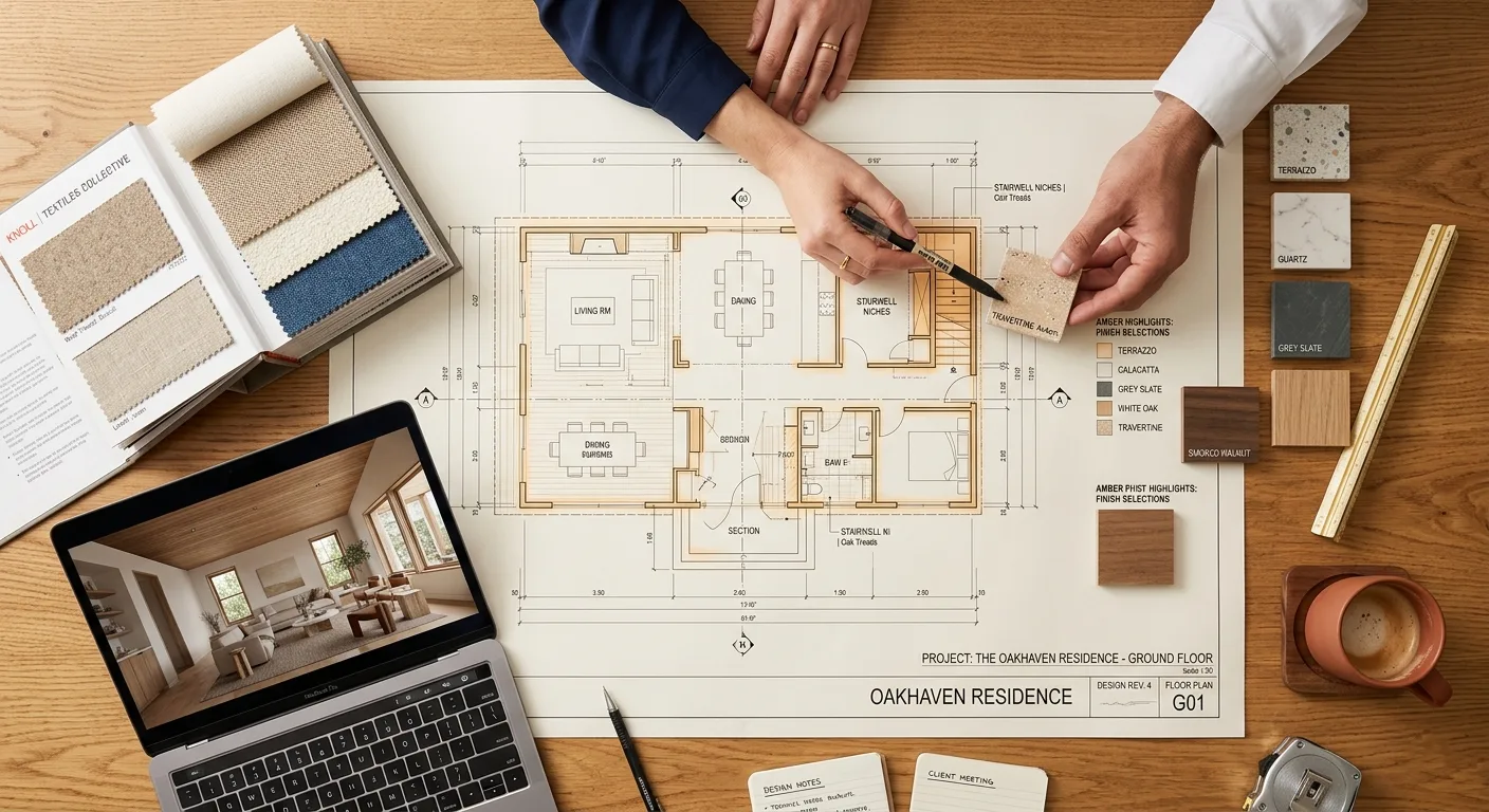 Designer and architect partnership